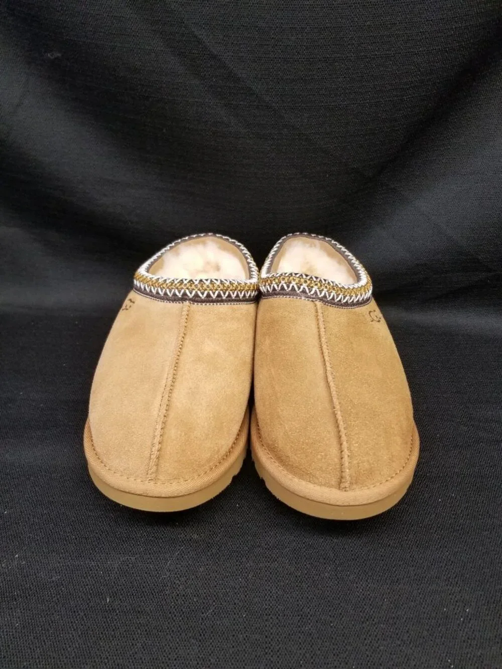UGG Men's Tasman II Slippers Suede Chestnut Size 7 NEW IN BOX!